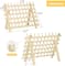 NEX™ Natural 60-Spool Wooden Sewing Thread Organizer Rack, 2ct.